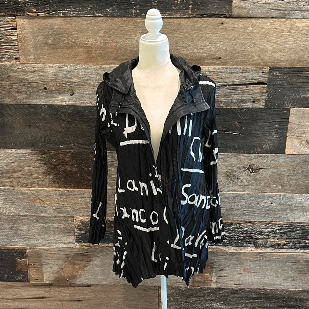 Neo Noble Reversable Graphic Crinkle Windbreaker - Picture 6 of 8